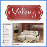Мебельный интернет-магазин Veleng, созданный на системе управления контентом UlterSuite